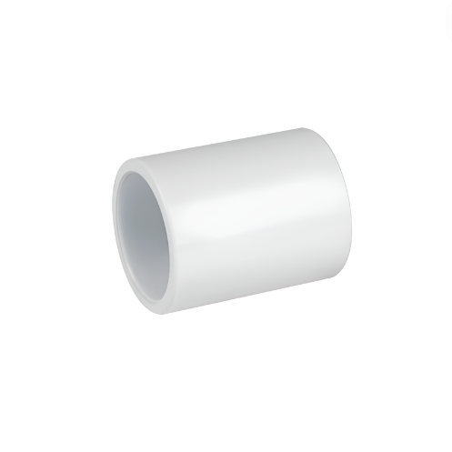 Cople PVC - 1 1/2" Blanco