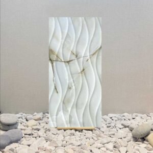 Azulejo Golden Onyx Olas