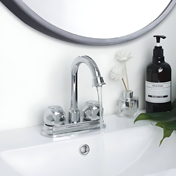 Mezcladora lavabo cuello ganzo 36087