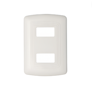 Placa ABS Marfil 2 Ventanas