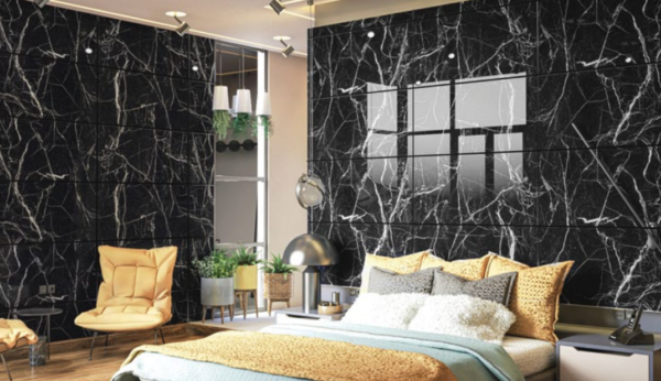 Placa Infinity Statuario Black