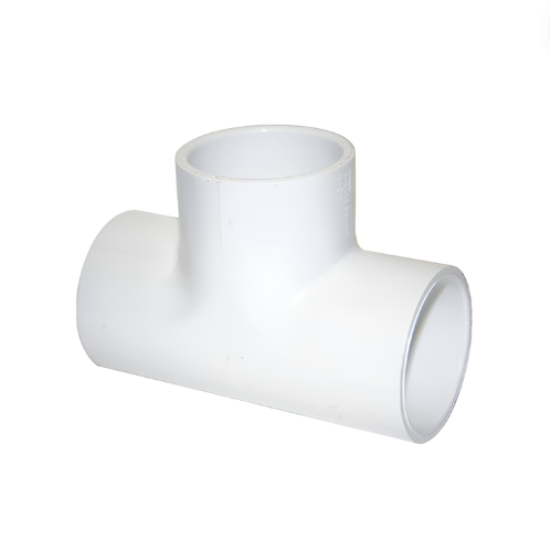 Tee PVC - 3" Blanco