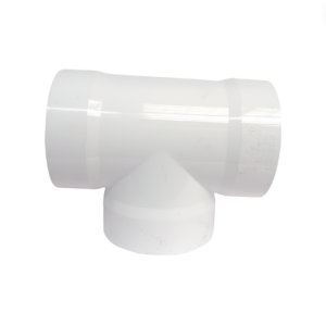 Tee PVC - 4" Blanco