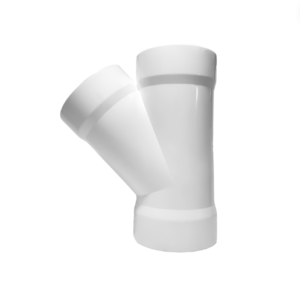 Yee PVC - 1 1/2" Blanco