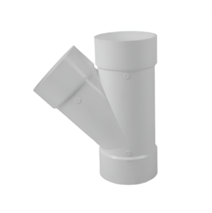 Yee PVC - 2" Blanco