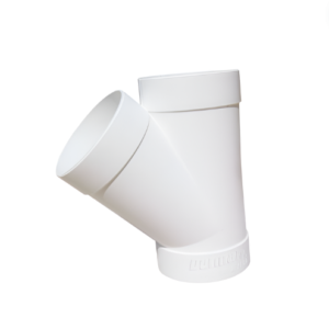 Yee PVC - 4" Blanco